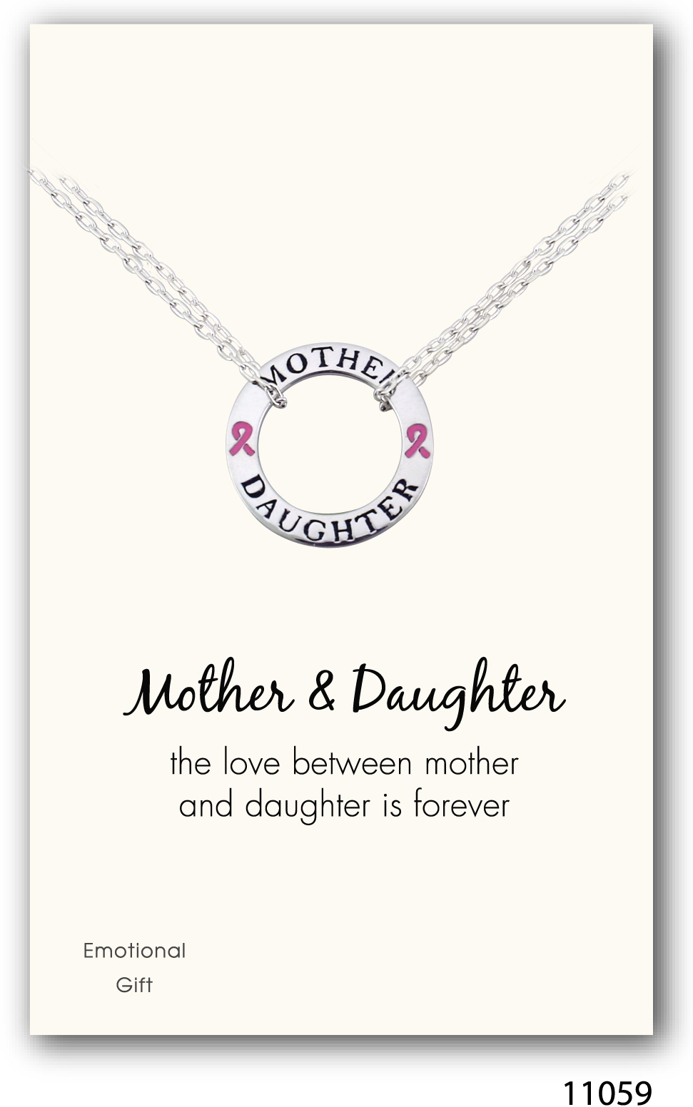 Mother&Daughter silver pendant